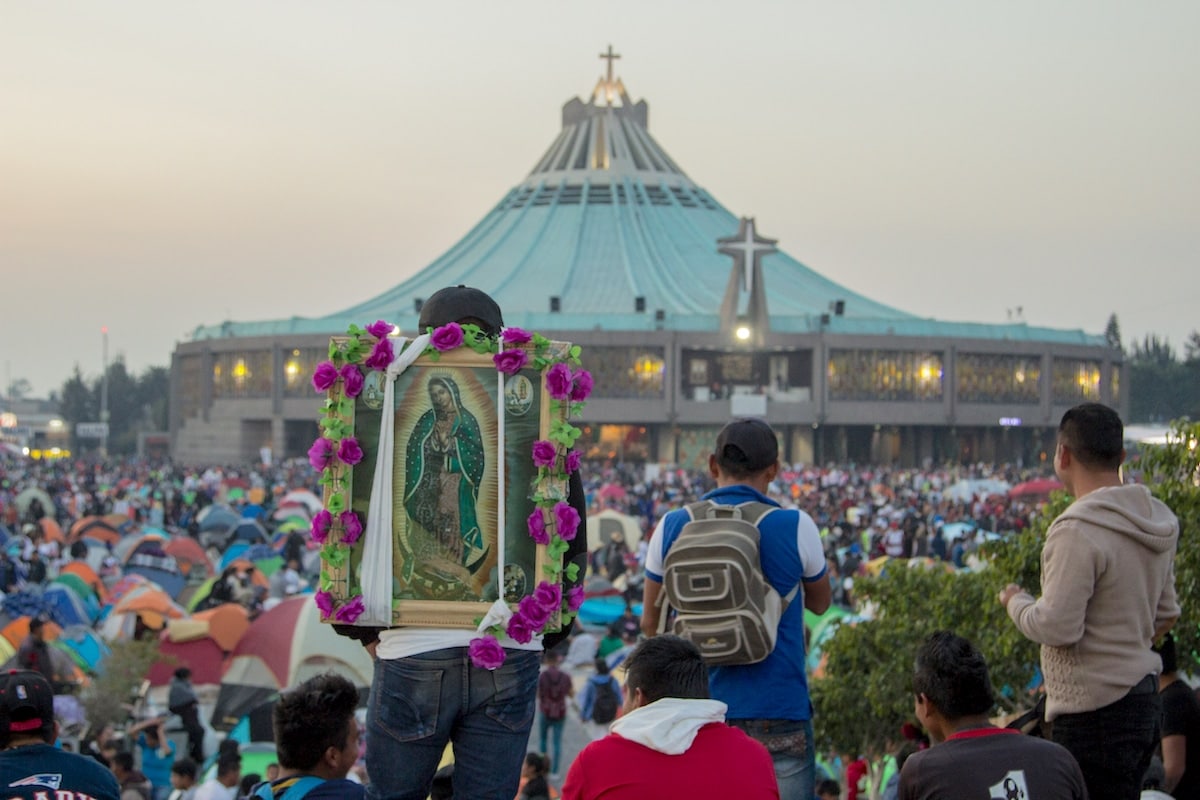 Pidámosle a la Virgen de Guadalupe la paz en el mundo