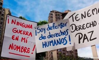 Por los Derechos Humanos Universales y la dignidad de las personas