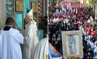 La Basílica de Guadalupe abre las puertas de la esperanza a miles de peregrinos: “¡Cristo Vive!”