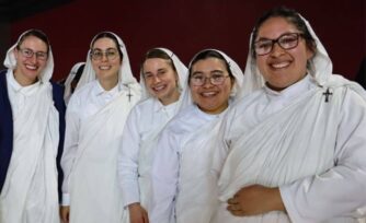 Consagrados, testigos de la esperanza por su alegría
