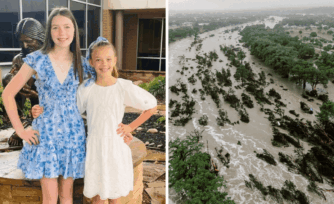 Con rosario en mano y abrazadas: las dos hermanas que murieron en las inundaciones de Texas