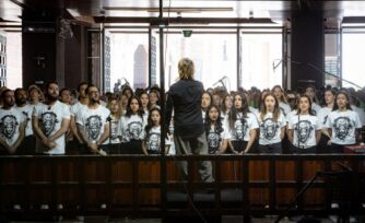 La Malinche llega a la Basílica de Guadalupe: elenco interpreta “El Bautismo” en Misa
