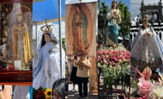 La Virgen María toma las calles de la CDMX para visitar la Catedral Metropolitana