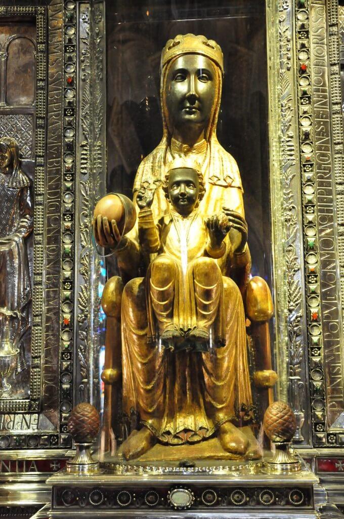 Moreneta original Virgen de Montserrat