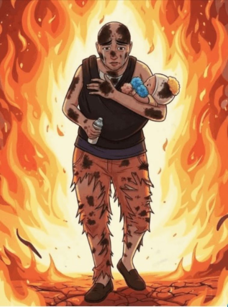 abuelita la heroína en redes sociales