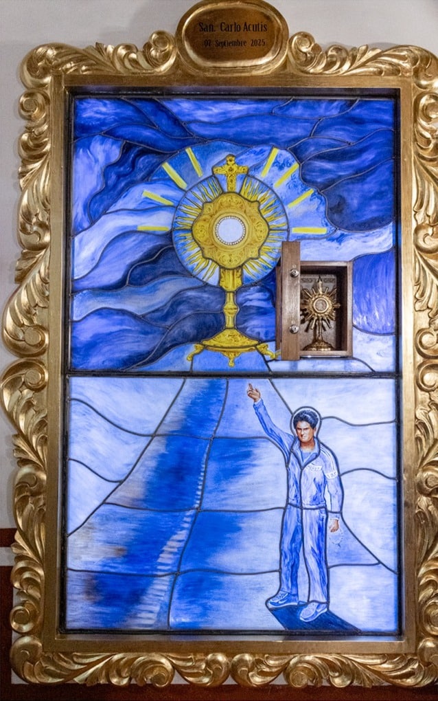 reliquia Carlo Acutis en Santo Domingo de Guzmán