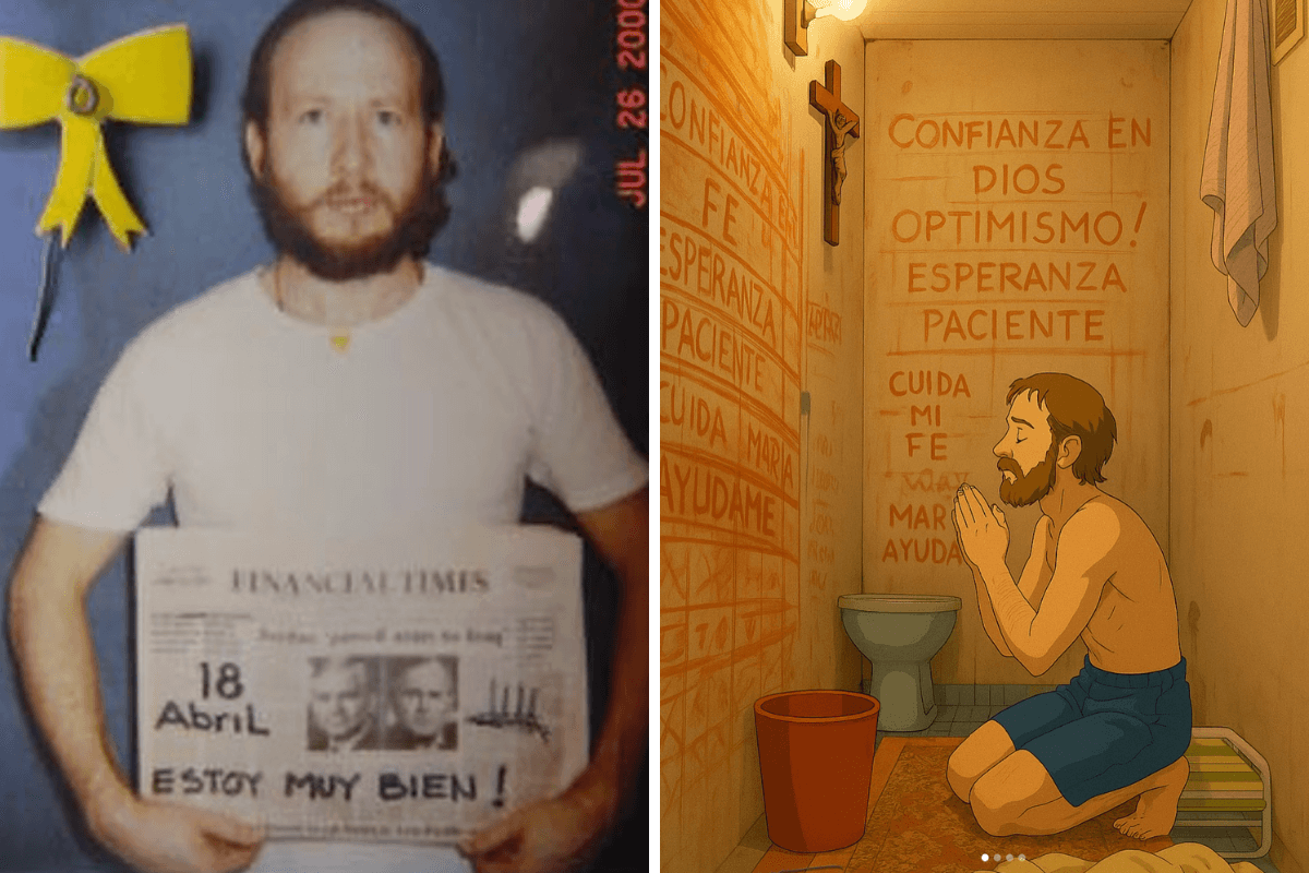 Estuvo 9 meses secuestrado: asistía a Misa en su mente y rezaba con sus captores