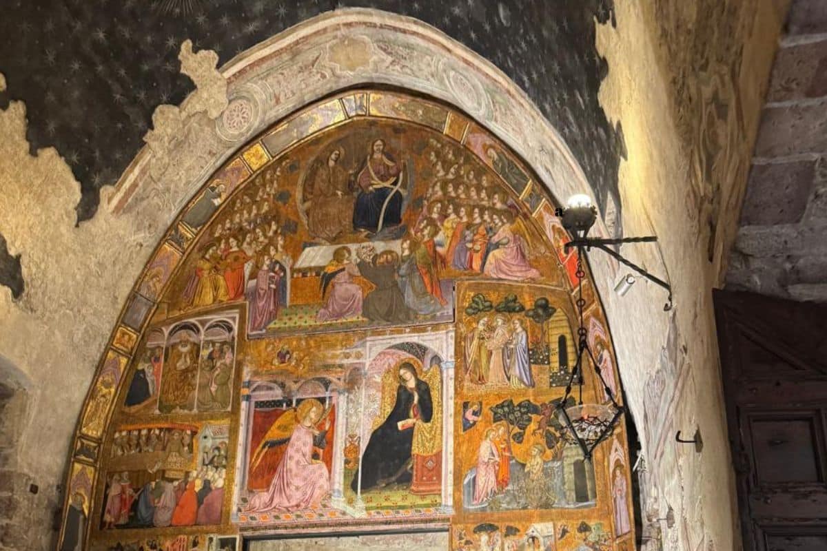 Interior de la Porciúncula