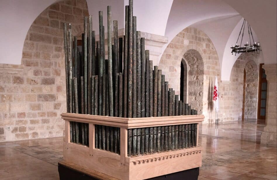 Los cruzados escondieron este órgano; 800 años después, vuelve a sonar en Tierra Santa