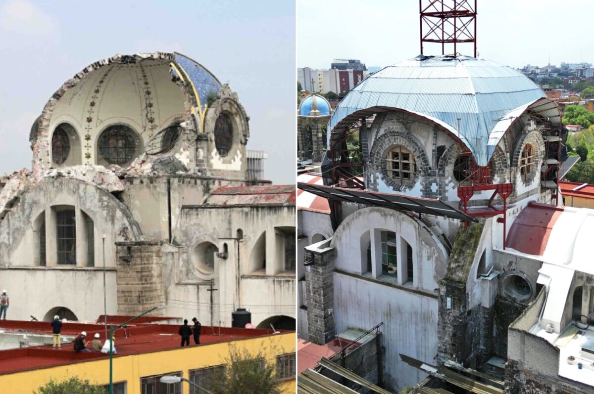 ¿Qué fue de los templos afectados por el sismo de 2017? El gran desafío: el financiamiento