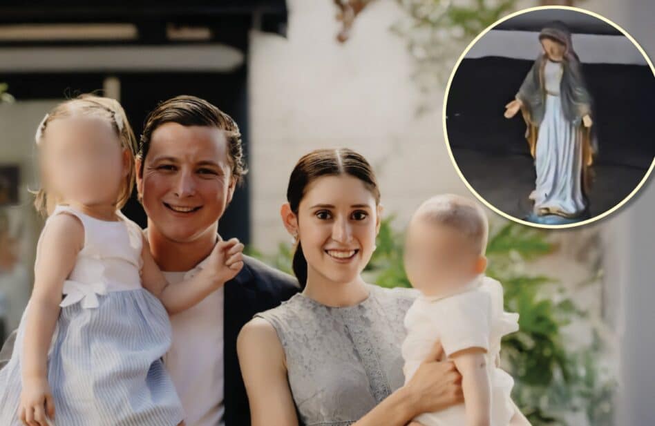 “Fue un milagro”: bebé arrastrado por la corriente aparece con vida y junto a Virgen de la Inmaculada Concepción