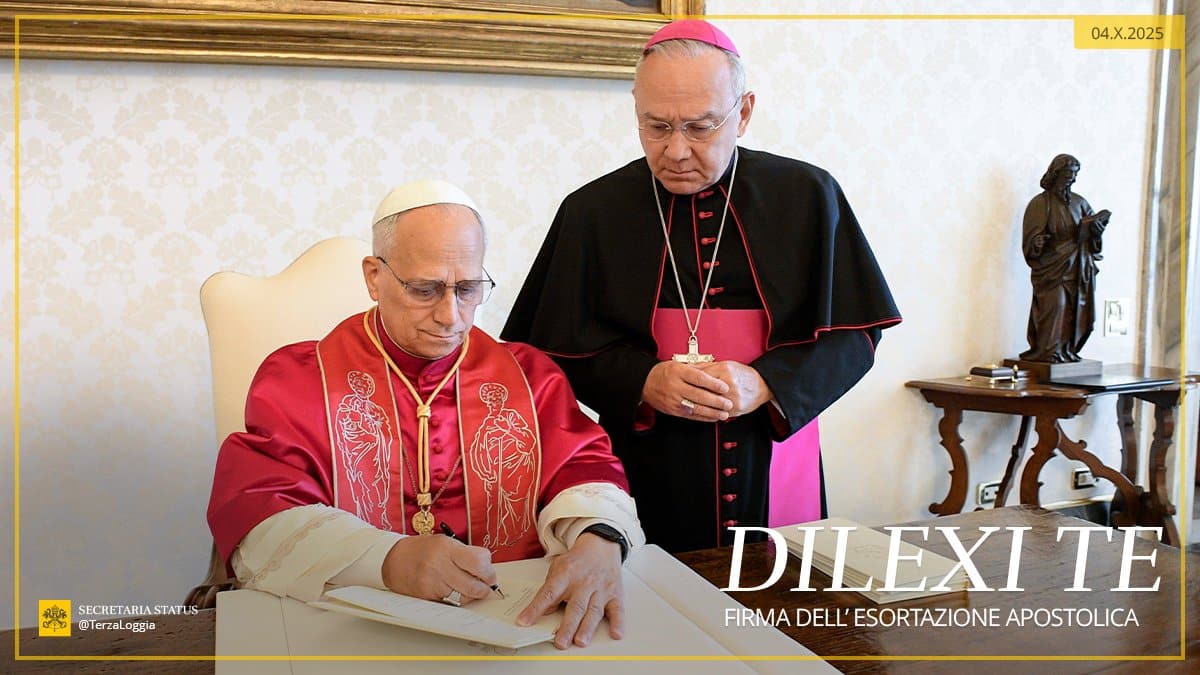 León XIV firma su primera exhortación apostólica: Dilexi te (“Te he amado”)