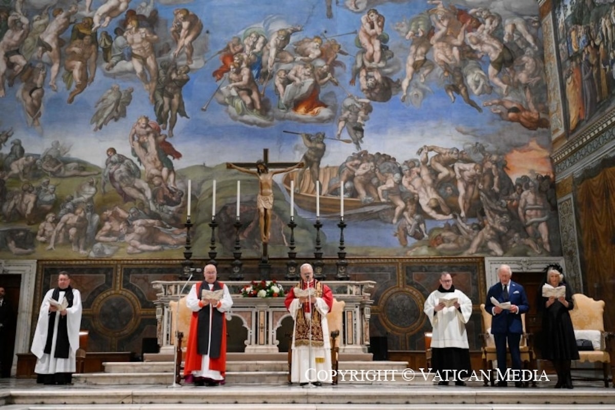 Histórico: el Papa y los Reyes del Reino Unido se unen en oración ecuménica en el Vaticano