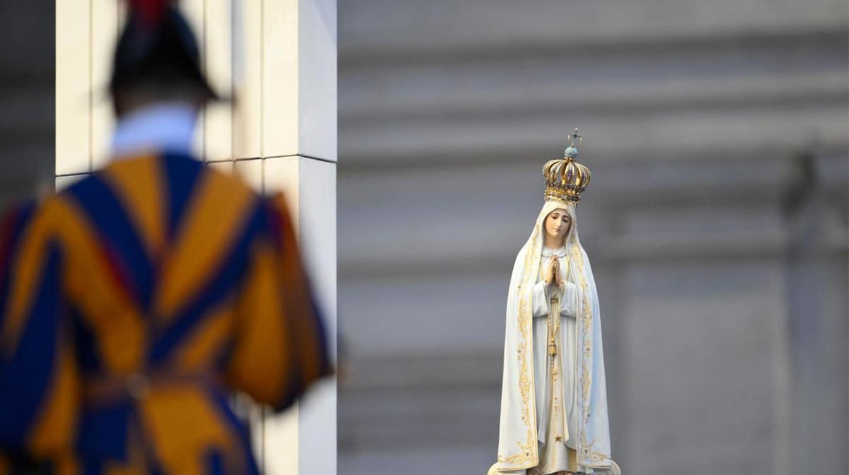 Virgen de Fátima en el Vaticano