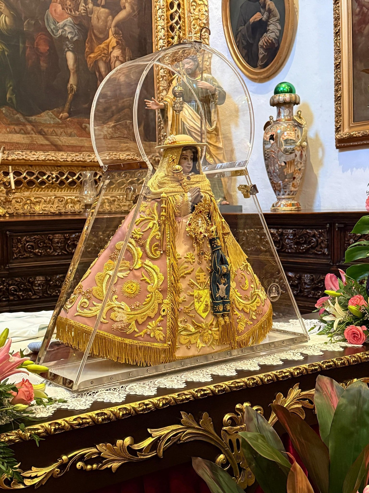 Imagen de la Virgen de Zapopan. Crédito: Basílica de Zapopan